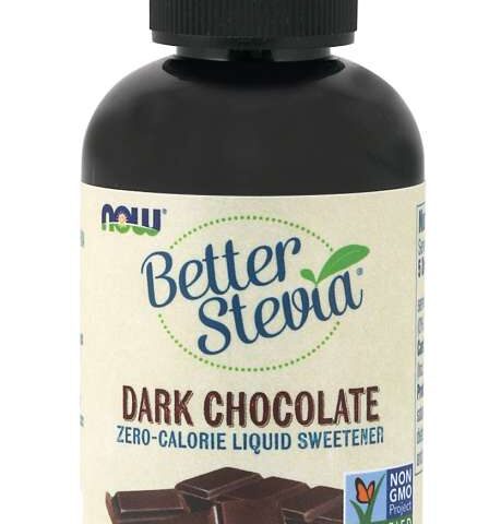 NOW: BetterStevia® Liquid, Dark Chocolate