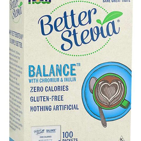 NOW: BetterStevia® Balance™ with Chromium & Inulin Packets