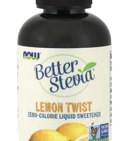 NOW: BetterStevia® Liquid, Lemon Twist