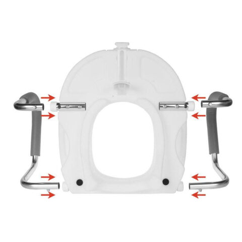Pr/1 Arms For Raised Toilet Seat, 7015, 7019, 7020