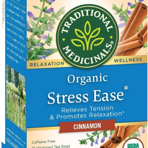 Traditional Medicinals Stress Soother Organic Tea - Cinnamon - 16's