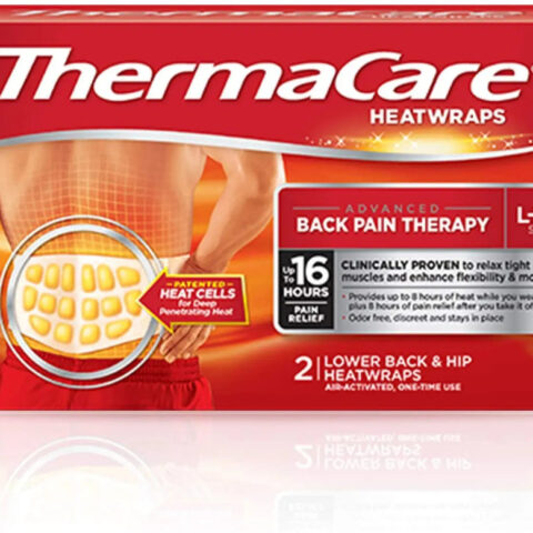 Thermacare Air-Activated Heat Wrap, Back & Hip Xl (Non-Returnable) - Box Of 2