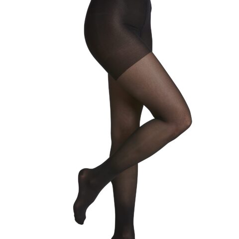 Sigvaris Sheer Fashion Women's Stockings, 15-20mmHg, Size A, Closed Toe, Black