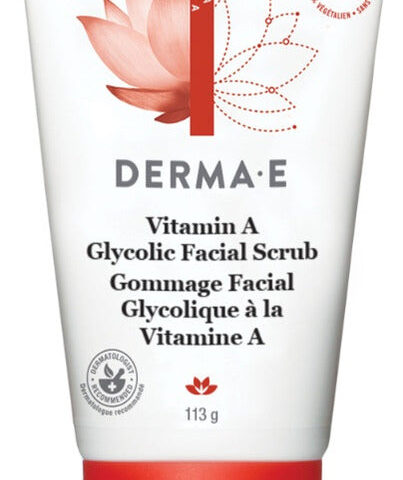 Derma E: Vitamin A Glycolic Facial Scrub