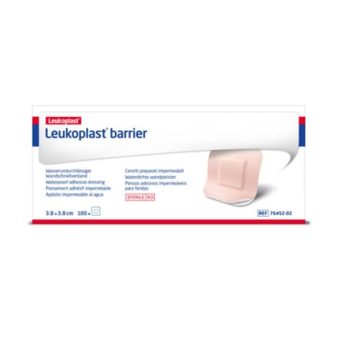 Leukoplast® Barrier, 3.8cm x 3.8cm - square (Box 100 pcs)