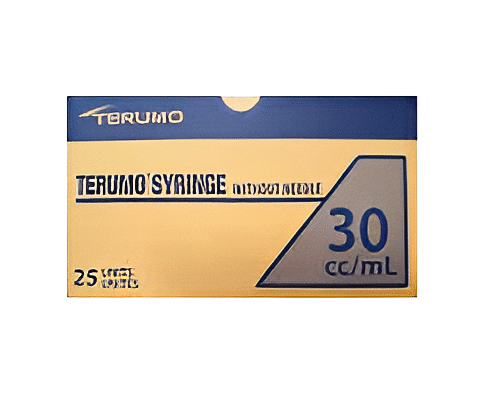 Terumo 30cc Luer Lock Syringe - 25/Box