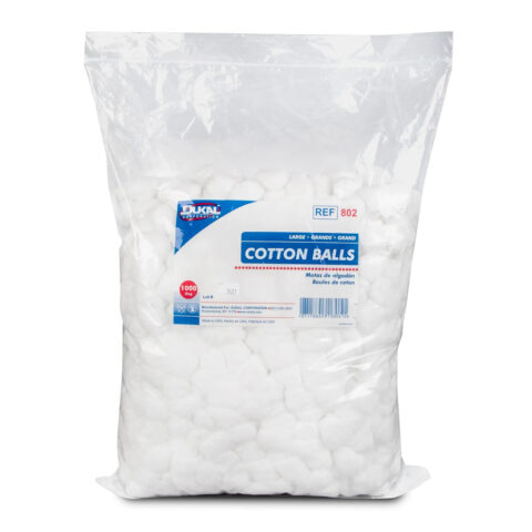 Pk/1000 Cotton Balls Large Non-Sterile