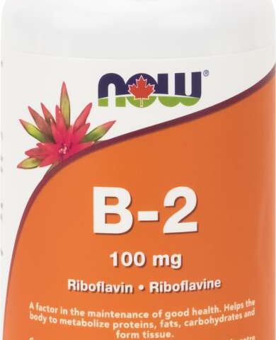 NOW: Vitamin B2 100 mg