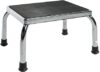 Pcp 9" Foot Stool Chrome Legs W/ Rubber Tips Non-Skid 10" X 14" Top Tip-Proof 300lbs - Ea/1
