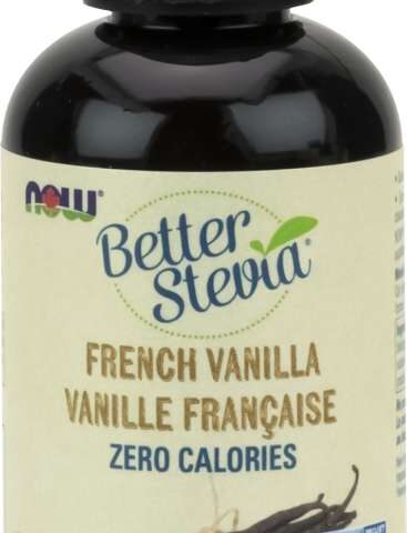 NOW: Better Stevia Liquid French Vanilla