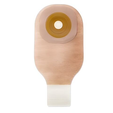 Premier One-Piece Convex Skin Barrier Drainable Pouch Lock N Roll Closure, Transparent, 2" With Filter & Tape Border Bx/5