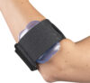 Tennis Elbow Strap Wiith Pad, White, Regular