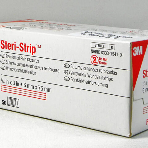 Non-Woven Tape Strips 1 1/4 X 3 3/4" (Non-Returnable) - Box Of 100
