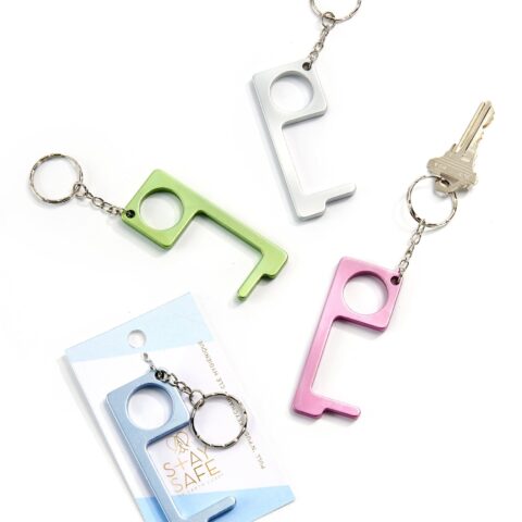 Stay Safe: Push/Pull Keychain
