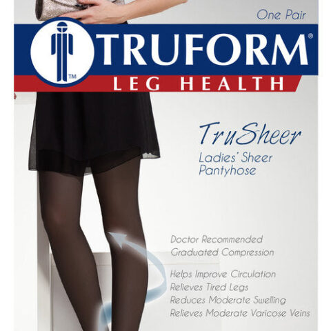 Pr/1  Trusheer Support 30-40Mm Pantyhose Black