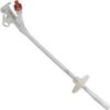 Tri-Funnel Replacement Silicone Gastrostomy Feeding Tube 20fr Insertion Length Yellow-Cuff 20cc - Box Of 2