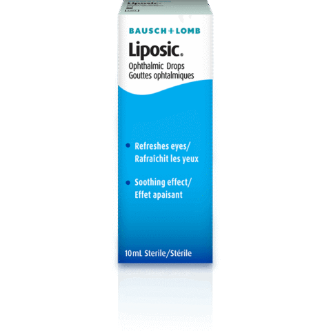 Bausch + Lomb Liposic Eye Drops - 10ml