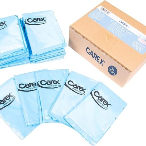 Carex 24pk Commode Liners