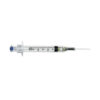BX/100 VANISHPOINT SYRINGE WITH NEEDLE, RETRACTABLE 3ML TB SYRINGE WITH 25G X 1" NEEDLE, STERILE, SAFETY