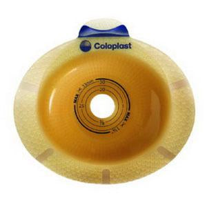 SenSura® Click Skin Barrier, Convex Light, Cut-to-Fit Stoma Opening 5/8" - 1-3/4" (15mm - 43mm), Flange 2-3/8" (60mm) - Box of 5