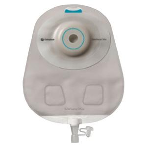 SenSura® Mio One-Piece Urostomy, Transparent 10-1/4" (26cm), Convex Deep, Stoma Opening 7/8" (21mm) - Box of 10