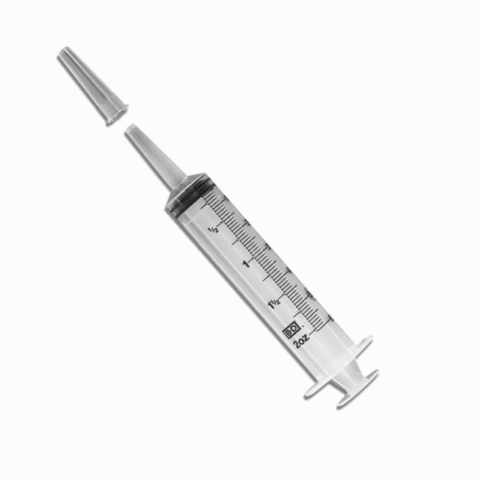 Syringe 60cc Slip Tip - 40/Box
