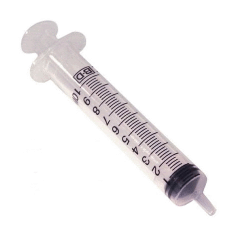 Syringe Only, 10cc Slip Tip - 200/Box