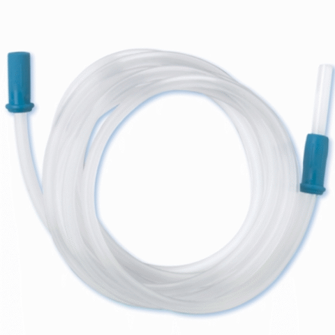 Suction Connecting Tubing, Non-Conductive, 7/32in x 120in., Sterile - 50/Case