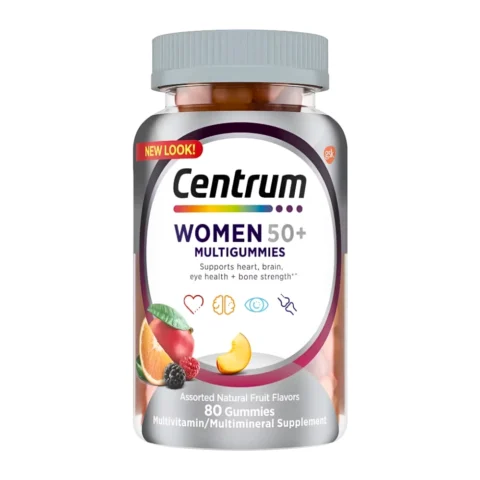 Centrum® MultiGummies Women 50+ Multivitamin Supplement (1 Box 80 Gummies)