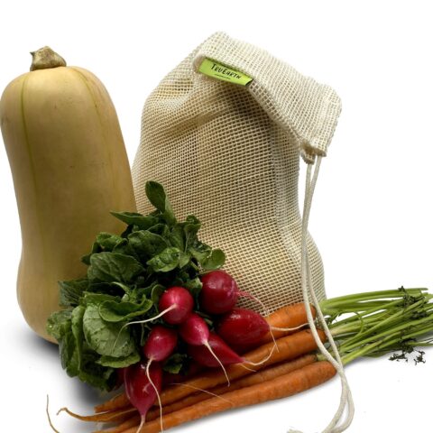Truearth: Reusable Cotton Mesh Produce Bags