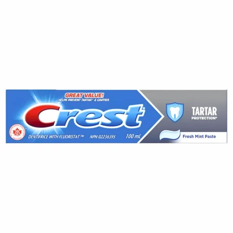Crest® Tartar Protection Toothpaste Fresh Mint 100ml (Per Each)