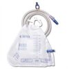 Urology Drainage Bag With Antireflux Valve, Size 2000ml - Ea/1