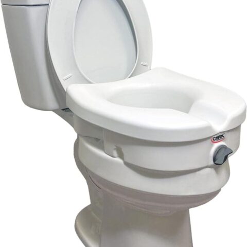 E-Zlock raised Toilet Seat