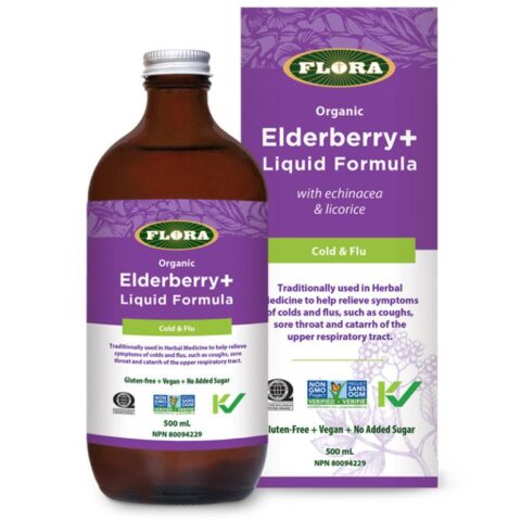 Flora: Elderberry+ Liquid Formula