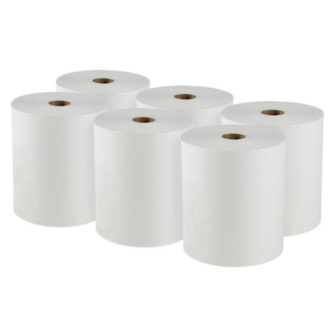 Scott® Essential Universal High Capacity Hard Roll Towels, White, 8" x 950'