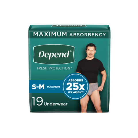 FIT-FLEX Incontinence Underwear for Men, Maximum Absorbency