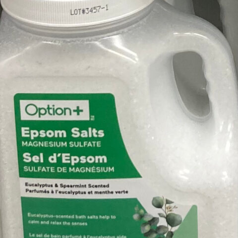 Option+ Epsom Salt 2Kg