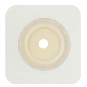 Securi-T Two Piece Cut To Fit Extended Wear Wafer W/Flexible Collar White 5 X 5 2 1/4in Flange Size - Box Of 5