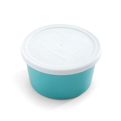 Gmax® Denture Cup, Turquoise, 8oz