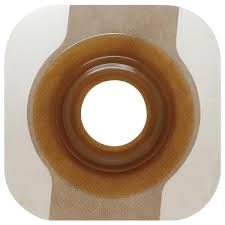 New Image Convex Flextend Skin Barrier, Pre-Cut Stoma Opening 1-1/4" (32mm) Flange 2-1/4" (57mm) Tape Border (Tapered) - Box of 5