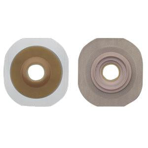 New Image Convex Flextend Skin Barrier, Pre-Cut Stoma Opening 2" (51mm) Flange 2-3/4" (70mm) Tape Border - Box of 5