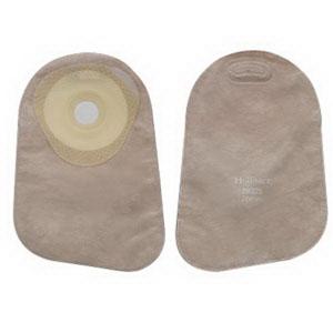 Premier One-Piece Closed Pouch, Pre-Cut Stoma Opening 1" (25mm), Beige 9" (23cm) - Box of 30