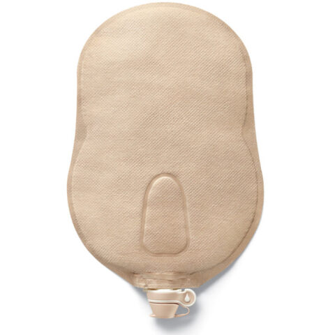 Premier Ceraplus One-Piece Urostomy Convex Barrier, Pre-Cut Stoma Opening 1-1/2" (38mm), 9" (23cm) Tap Opening - Box of 5