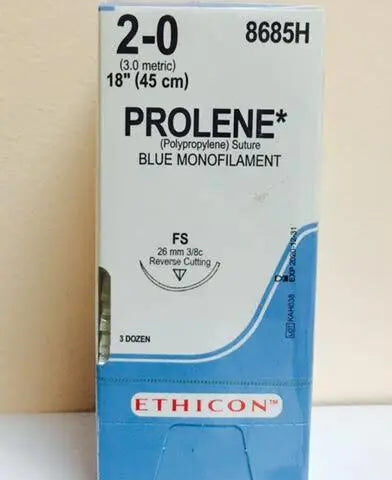 Suture Prolene Sz 2-0,  26Mm, 18In