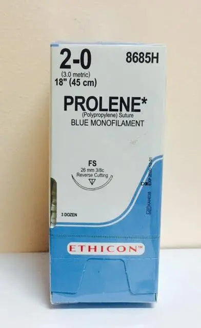 Suture Prolene Sz 2-0, 26Mm, 18In
