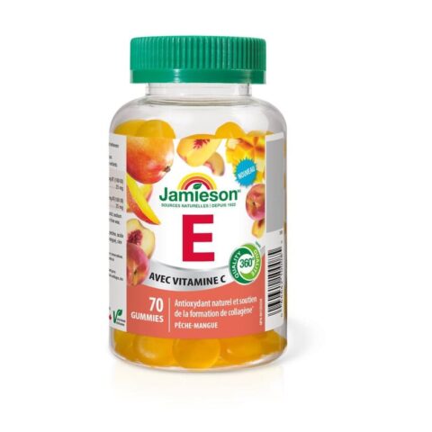 Jamieson Vitamin E Gummies with Vitamin C - 70's