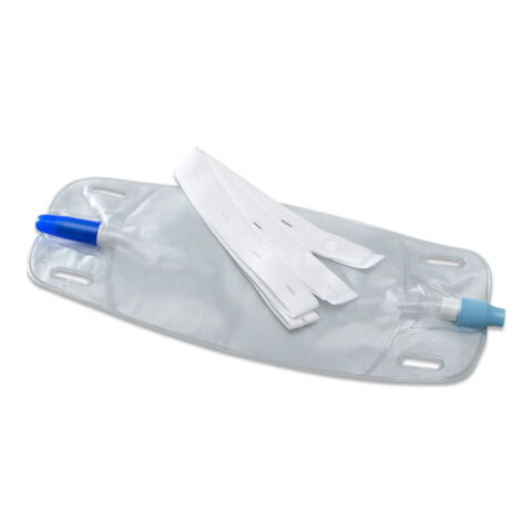 Ea/1 Dover Leg Bag W/Sterile Fluid Path, 25Oz (739Ml) Anti Reflux, W/Leg Straps