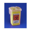 Phlebotomy Sharps Container 1Qt, Yellow