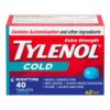 Tylenol* Cold Nighttime - Extra Strength - 40 cool burst tablets