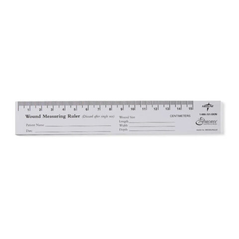 Pk/250 Educare Wound Ruler Paper.
